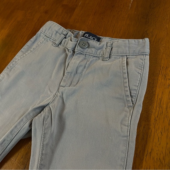 Boys 5 Slim Gray Pants –The Children’s Place | Adjustable Waist, Dress or Casual - Picture 2 of 6